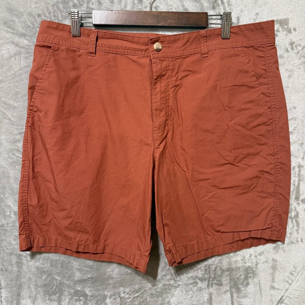 Columbia Men’s Outdoor Shorts Burnt Orange Size 36W Lightweight Casual Hiking